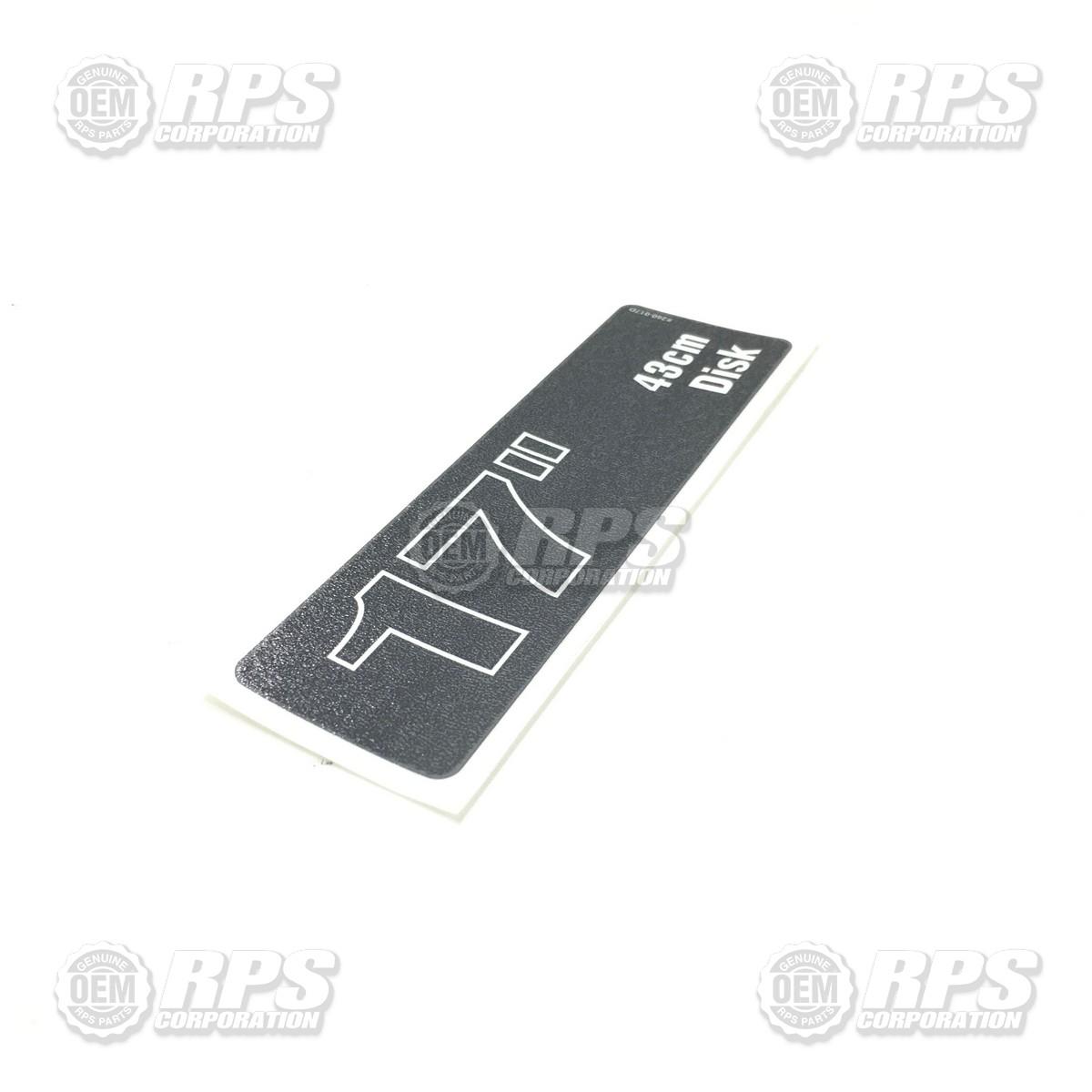 Floor Scrubber Part - 260-017D
