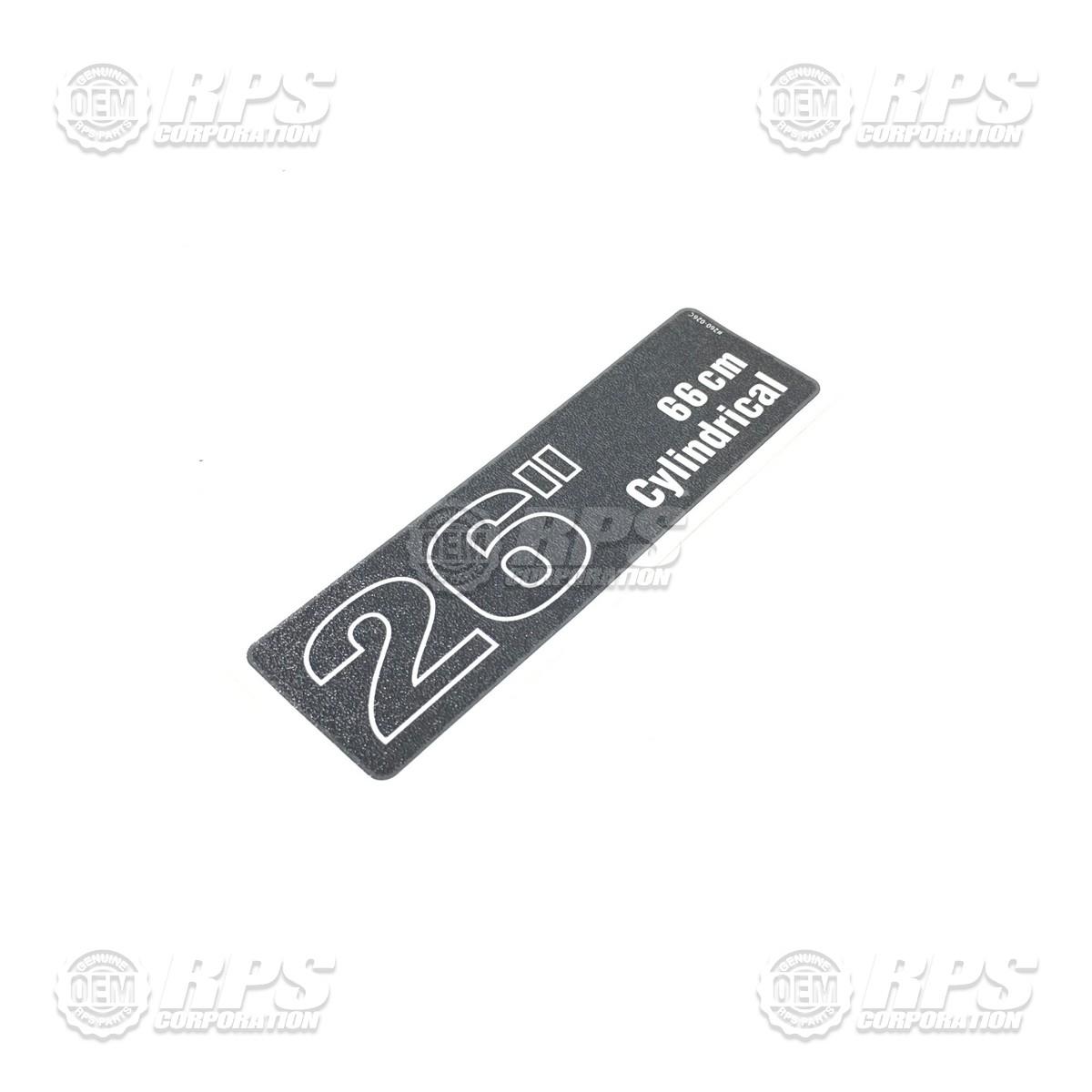 Floor Scrubber Part - 260-026C