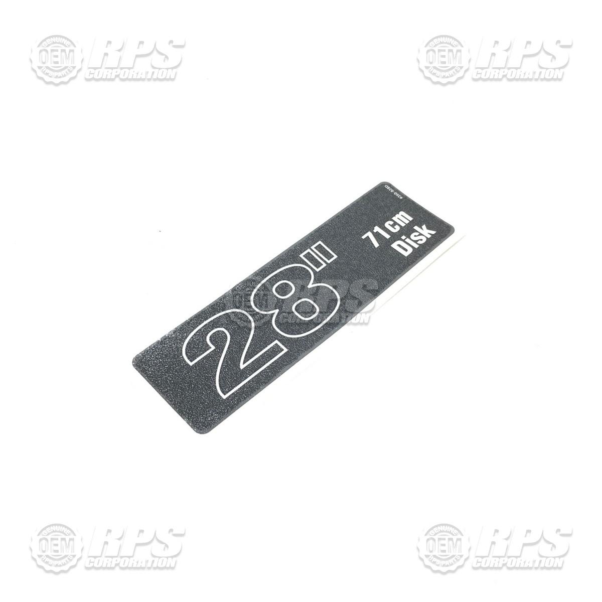 Floor Scrubber Part - 260-028D