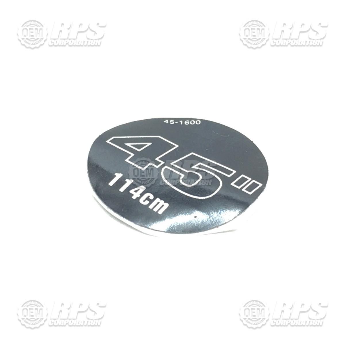 Floor Scrubber Part - 45-1600
