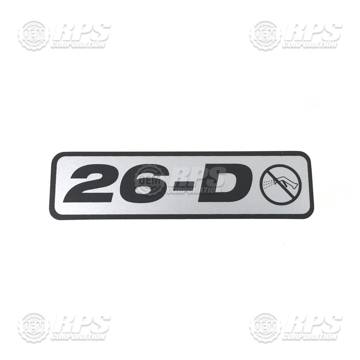 Floor Scrubber Part - H-026D